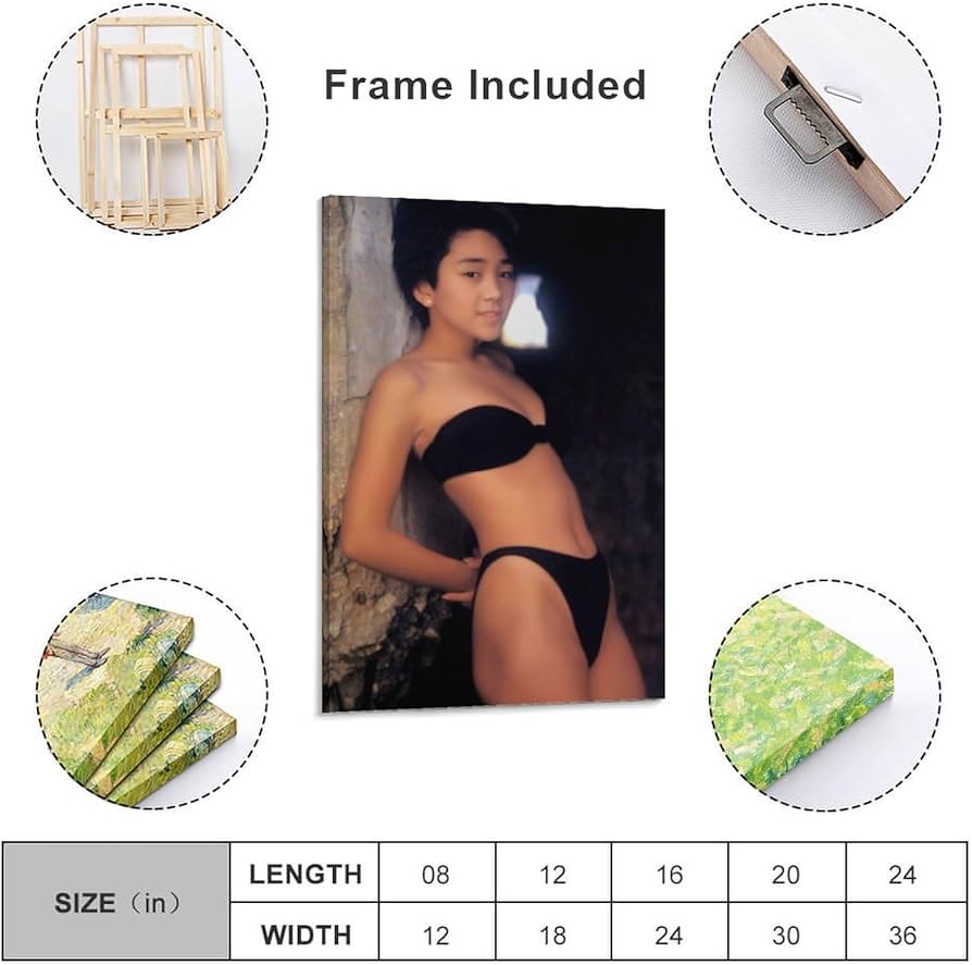 Amazon.co.jp: 西田ひかる水着セクシー写真アートパネルポスター